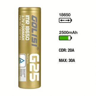 Golisi G25 18650 Akku 2500mAh