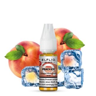 ELFLIQ - Peach Ice Nikotinsalz Liquid 10ml 10mg/20mg