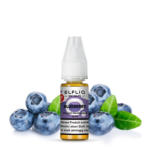 ELFLIQ - Blueberry Nikotinsalz Liquid 10ml 10mg/20mg