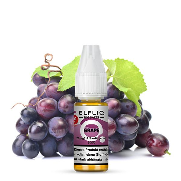 ELFLIQ - Grape Nikotinsalz Liquid 10ml 10mg/20mg