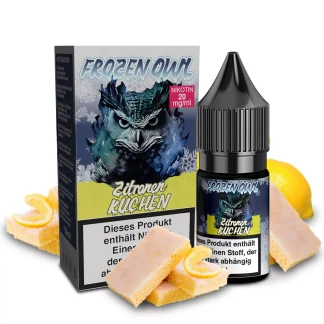Frozen OWL - Zitronenkuchen10ml Nikotinsalz Liquid (10mg/20mg)