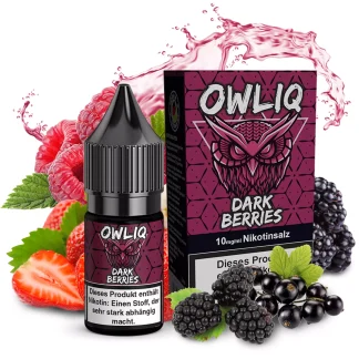 OWLIQ Overdosed - Dark Berries 10ml Nikotinsalzliquid - 10mg/20mg