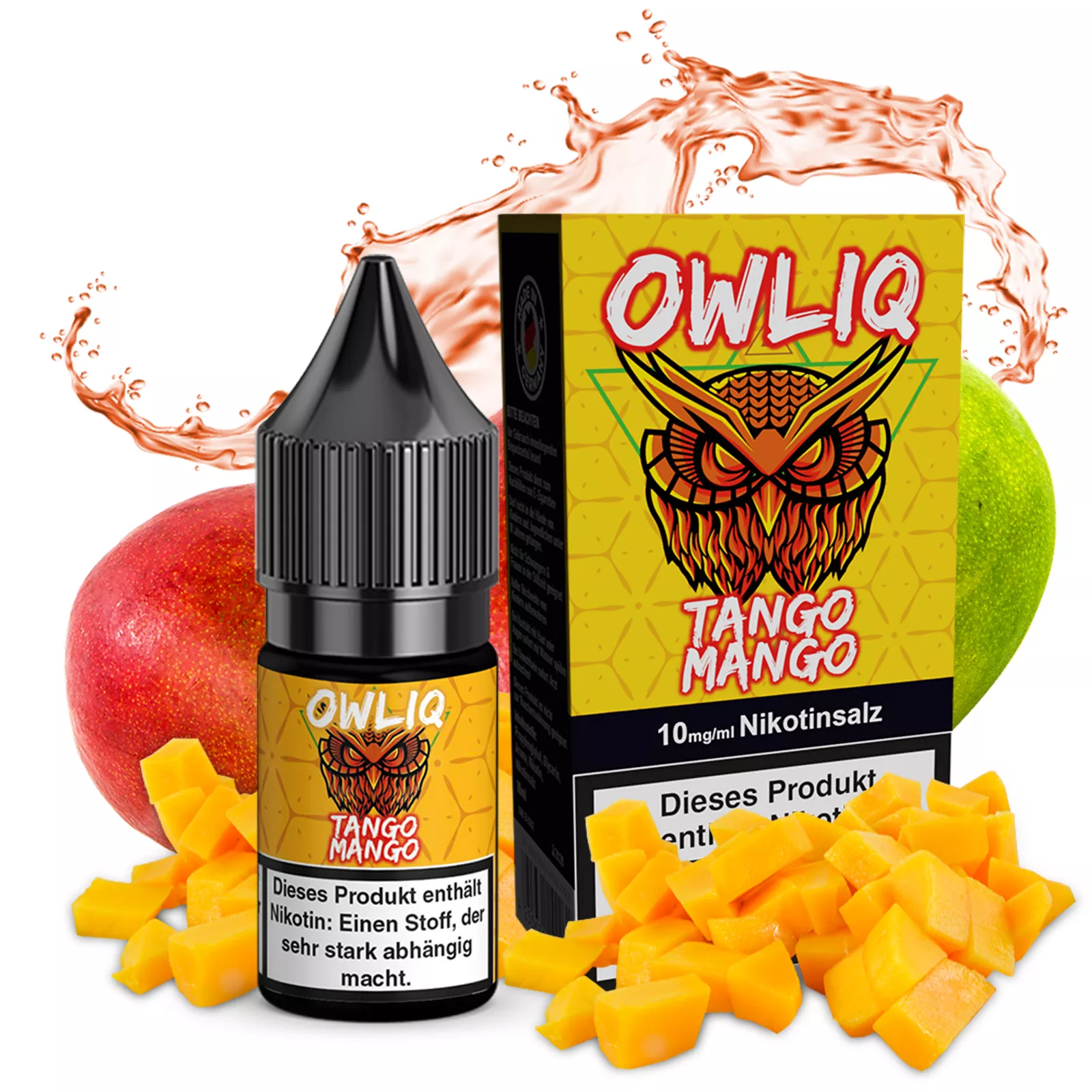 OWLIQ Overdosed - Tango Mango 10ml Nikotinsalzliquid - 10mg/20mg