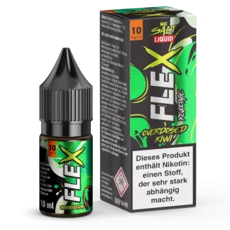 Overdosed Kiwi - Revoltage Flex - Nikotinsalz Liquid 10ml 10mg