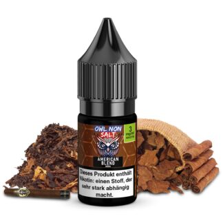 OWL Non Salt - American Blend - 10ml (0/3/6/12mg)