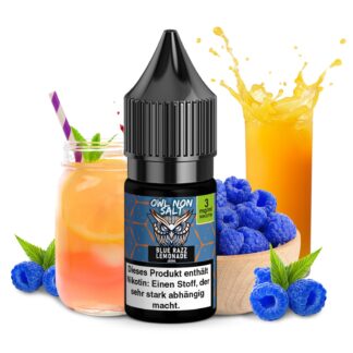 OWL Non Salt - BlueRazz Lemonade - 10ml (0/3/6/12mg)