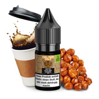 OWL Non Salt - Coffee Hazelnut Caramel - 10ml (3/6/12mg)