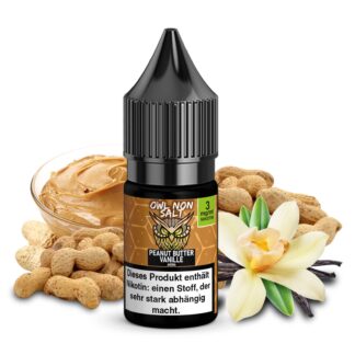 OWL Non Salt - Peanutbutter Vanilla - 10ml (3/6/12mg)