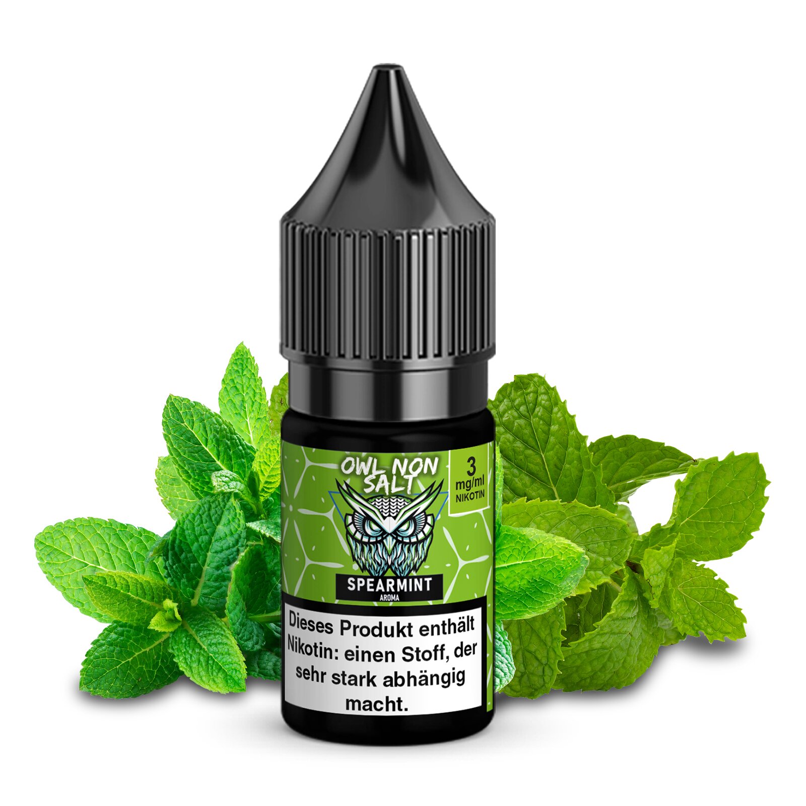 OWL Non Salt - Spearmint - 10ml (0/3/6/12mg)