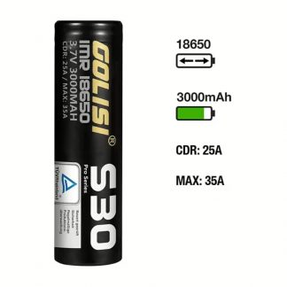 Golisi S30 18650 Akku 3000mAh
