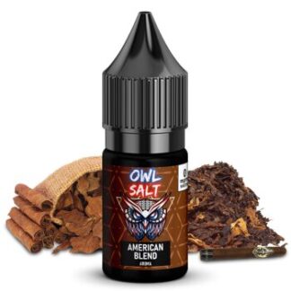 OWL Salt Liquid  - American Blend 10ml - (10mg/20mg)