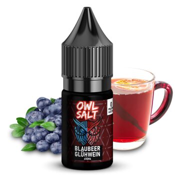 OWL Salt Liquid - Blaubeer Glühwein 10ml - (10mg/20mg)