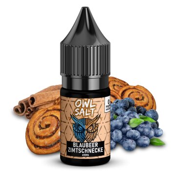 OWL Salt Liquid - Blaubeer Zimtschnecke 10ml - (10mg/20mg)