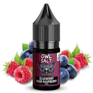 OWL Salt Liquid - Blueberry Sour Raspberry 10ml - (10mg/20mg)