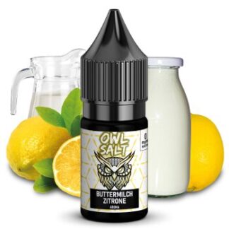 OWL Salt Liquid - Buttermilch Zitrone 10ml - (10mg/20mg)