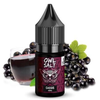 OWL Salt Liquid  - Cassis 10ml - (10mg/20mg)