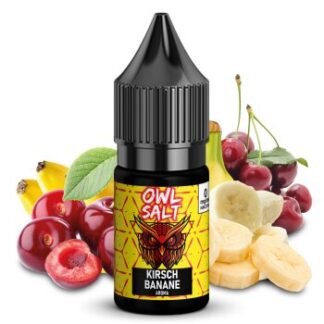 OWL Salt Liquid  - Kirsch Banane 10ml - (10mg/20mg)
