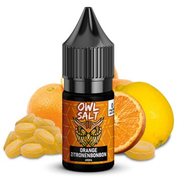 OWL Salt Liquid - Orange Zitronenbonbon 10ml - (10mg/20mg)