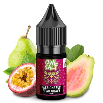 OWL Salt Liquid - Passionsfrucht Pear Guave 10ml - (10mg/20mg)
