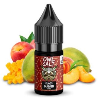 OWL Salt Liquid  - Peach Mango 10ml - (10mg/20mg)