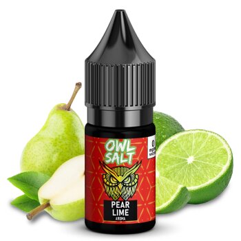 OWL Salt Liquid - Pear Lime 10ml - (10mg/20mg)