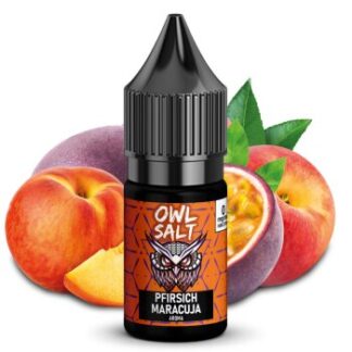 OWL Salt Liquid  - Pfirsich Maracuja 10ml - (10mg/20mg)