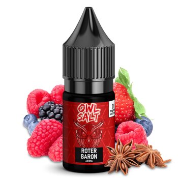 OWL Salt Liquid - Roter Baron 10ml - (10mg/20mg)