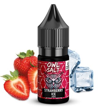 OWL Salt Liquid - Strawberry Ice 10ml - (10mg/20mg)