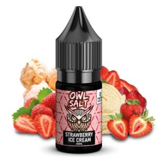 OWL Salt Liquid  - Strawberry Icecream 10ml - (10mg/20mg)