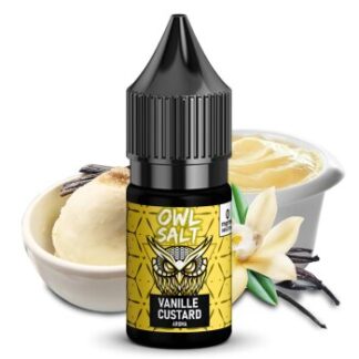 OWL Salt Liquid  - Vanilla Custard 10ml - (10mg/20mg)