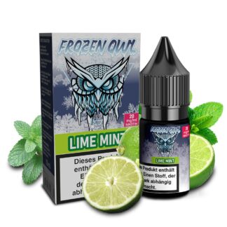 Lime Mint- Frozen OWL Overdosed Nikotinsalz 10ml 10mg/20mg