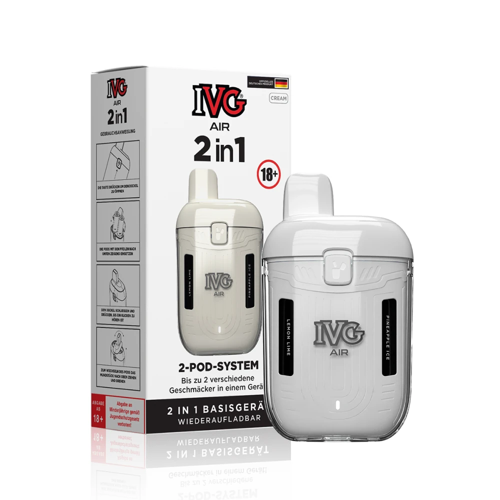 IVG Air 2 in 1 Basisgerät - Cream