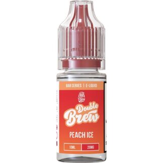Double Brew - Peach Ice Nikotinsalz Liquid 10ml