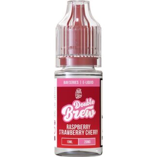 Double Brew - Raspberry Strawberry Cherry Nikotinsalz Liquid 10ml