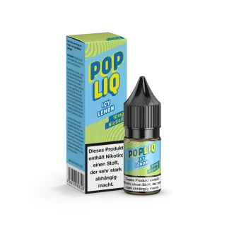 PopLiq - Icy Lemon Nikotinsalzliquid 10ml