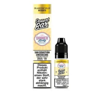 Dinner Lady - San Sebastian Cheesecake - 10ml - 10mg / 20mg