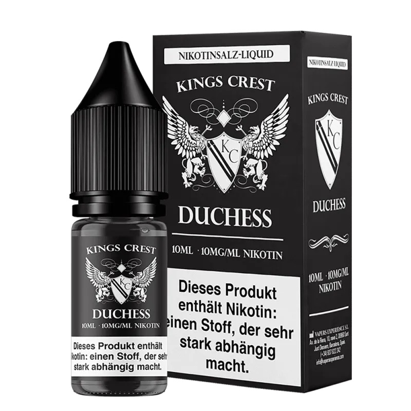 Kings Crest Don Juan - Duchess - 10ml Nikotinsalzliquid - 10mg / 20mg