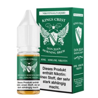 Kings Crest Don Juan - Morning Brew - 10ml Nikotinsalzliquid - 10mg / 20mg