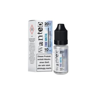 Wanted - Traube Menthol Nikotinsalzliquid 10ml - 10mg / 20mg