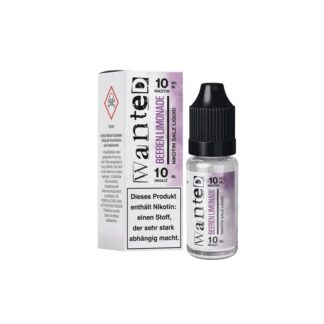 Wanted - Beeren Limonade Nikotinsalzliquid 10ml - 10mg / 20mg