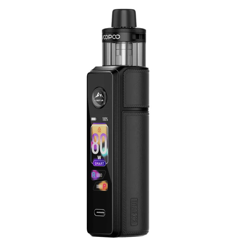 Voopoo Drag X3 Kit - Spray Black