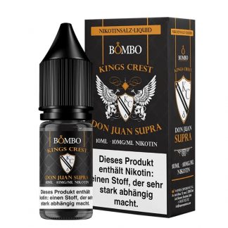 Kings Crest Nikotinsalz Don Juan Supra 10ml Liquid - 10mg/20mg