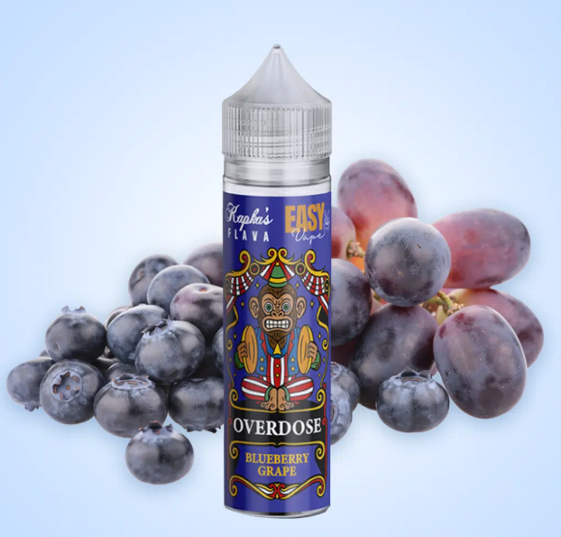 Kapkas x Easy - Blueberry Grape - Longfill