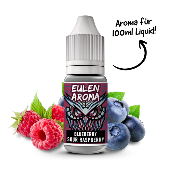 Eulen Aroma - Blueberry Sour Raspberry - 10ml