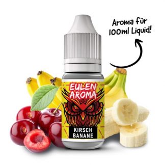 Eulen Aroma - Kirsch Banane - 10ml