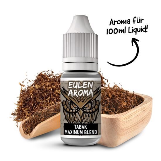 Eulen Aroma - Tabak Maximum Blend - 10ml
