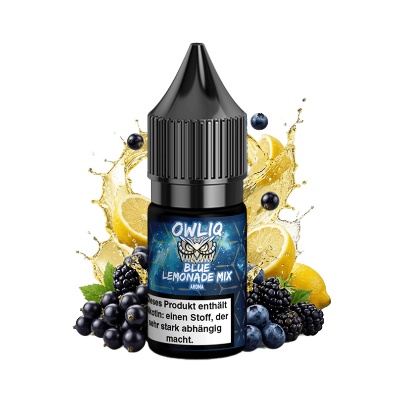 OWLIQ - Blue Lemonade Mix - 10ml Nikotinsalz Liquid