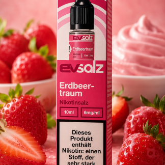 EvSalz - Erdbeertraum - Nikotinsalz Liquid 10ml