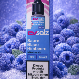 EvSalz - Saure blaue Himbeere - Nikotinsalz Liquid 10ml