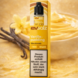 EvSalz - Vanillepudding - Nikotinsalz Liquid 10ml